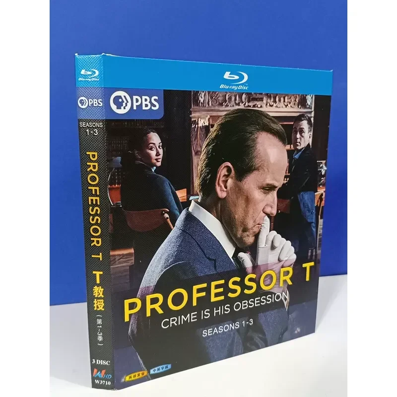 For Sale Professor T Seasons 1-4 Blu-ray Episodes Brand New Unopened Box Classic British and American Drama