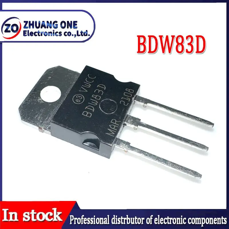 5pcs BDW83D TO-3P BDW83 BDW84D BDW84 TO3P Darlington transistor 15A 100V vanxy Immediate delivery