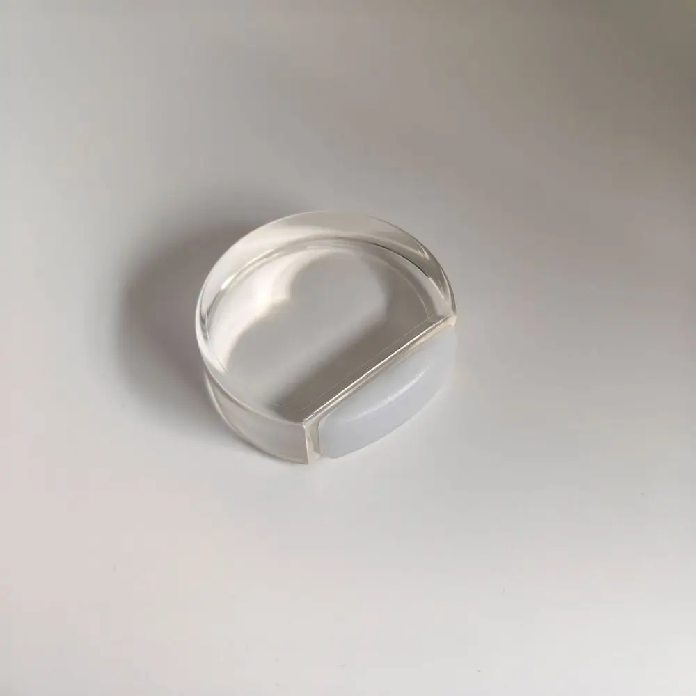 Rolha de porta transparente autoadesiva, não perfurada, espessada, silicone, leve, bloco de porta de pvc, piso