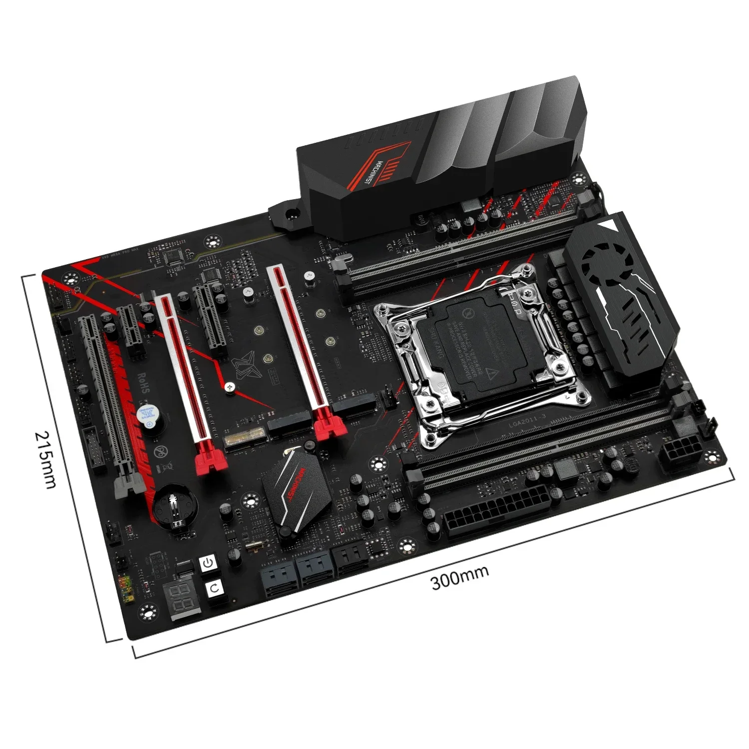 MACHINIST X99 MR9A PRO MAX マザーボードサポート LGA 2011-3 Intel Xeon E5 V3&V4 CPU プロセッササポート DDR4 RAM メモリ NVME USB3.0