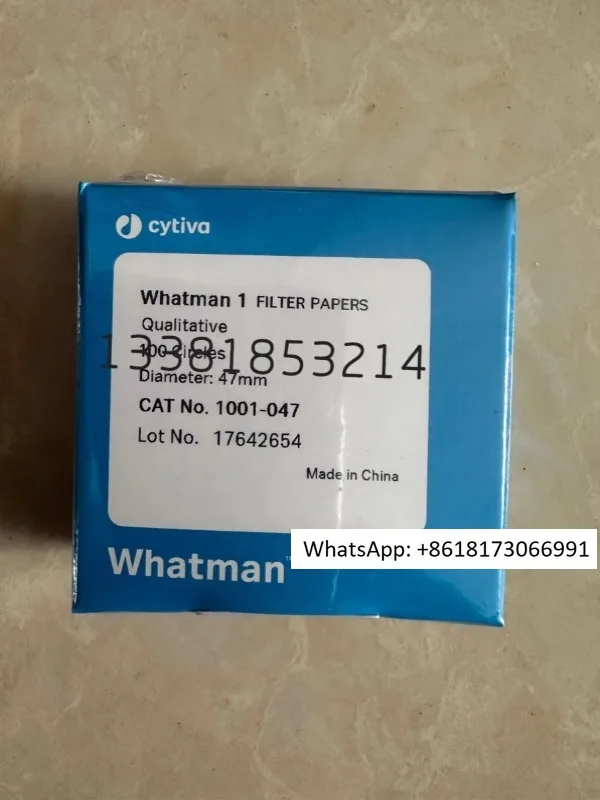 

Whaman No.1 medium speed qualitative filter paper 1001-025/047/055/090/110/125/150/185