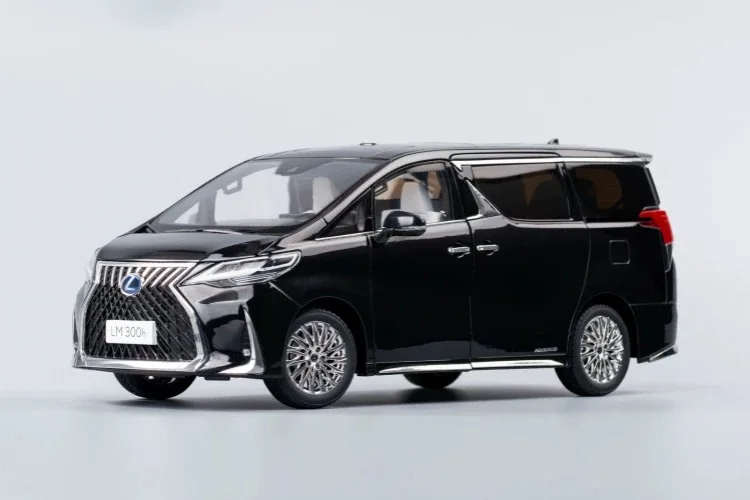Dealer Edition Car Model By Kengfai,1:18 Lexus LM300H MPV LHD,Diecast Model for Collections,Display and Gift for Friends