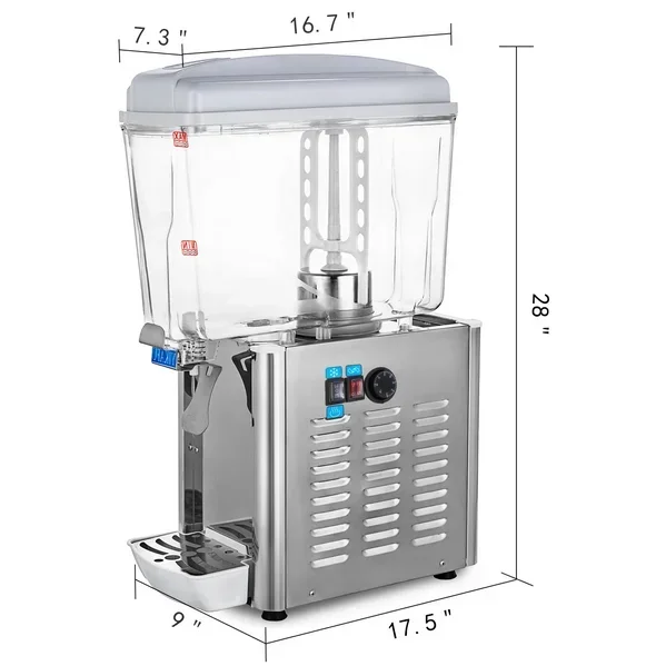 500W Compelling Performance Single Tank Frozen Drink slush Machine/slushie machine commercial slush/ice cream slush maker