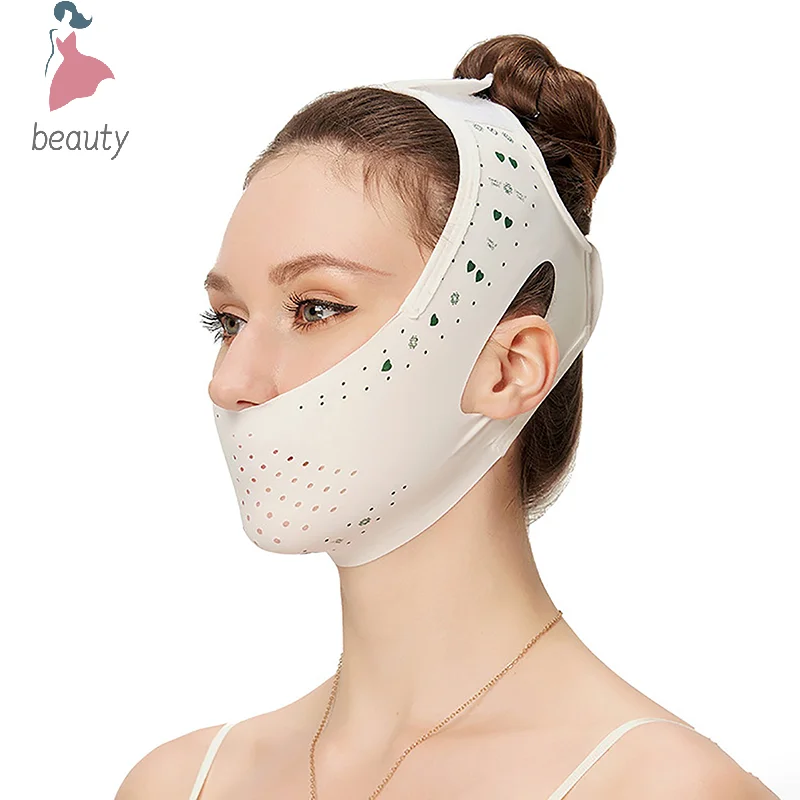 V Face Slimming Belt Facial Cheek Bandage Firm Lifting Band Anti-Wrinkle Strap Face Slimmer Strap Anti-Aging