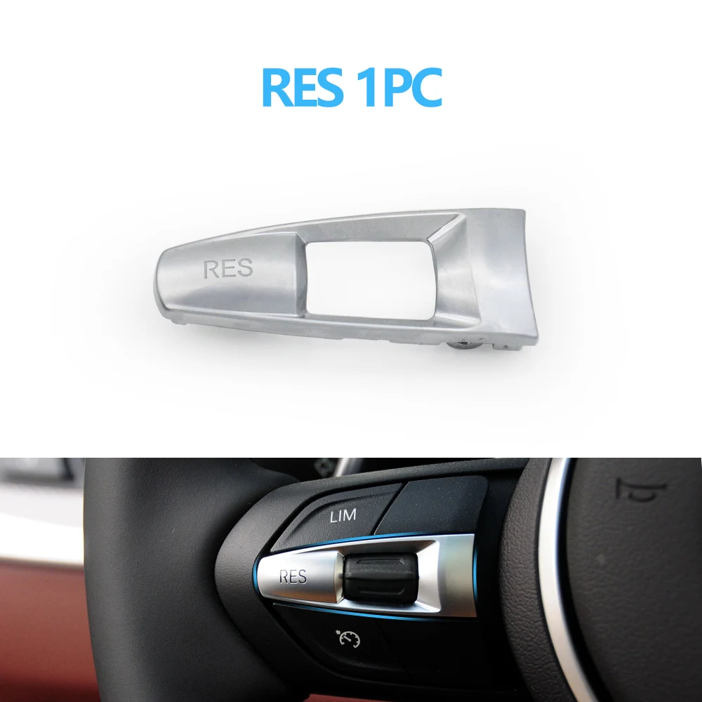 Car Steering Wheel RES MODE Button Cover For BMW F10 F11 F30 F31 F34 F01 F02 F07 F06 F12 F25 F26 F15 F16 M2 M3 M4 M5 X5M X6M