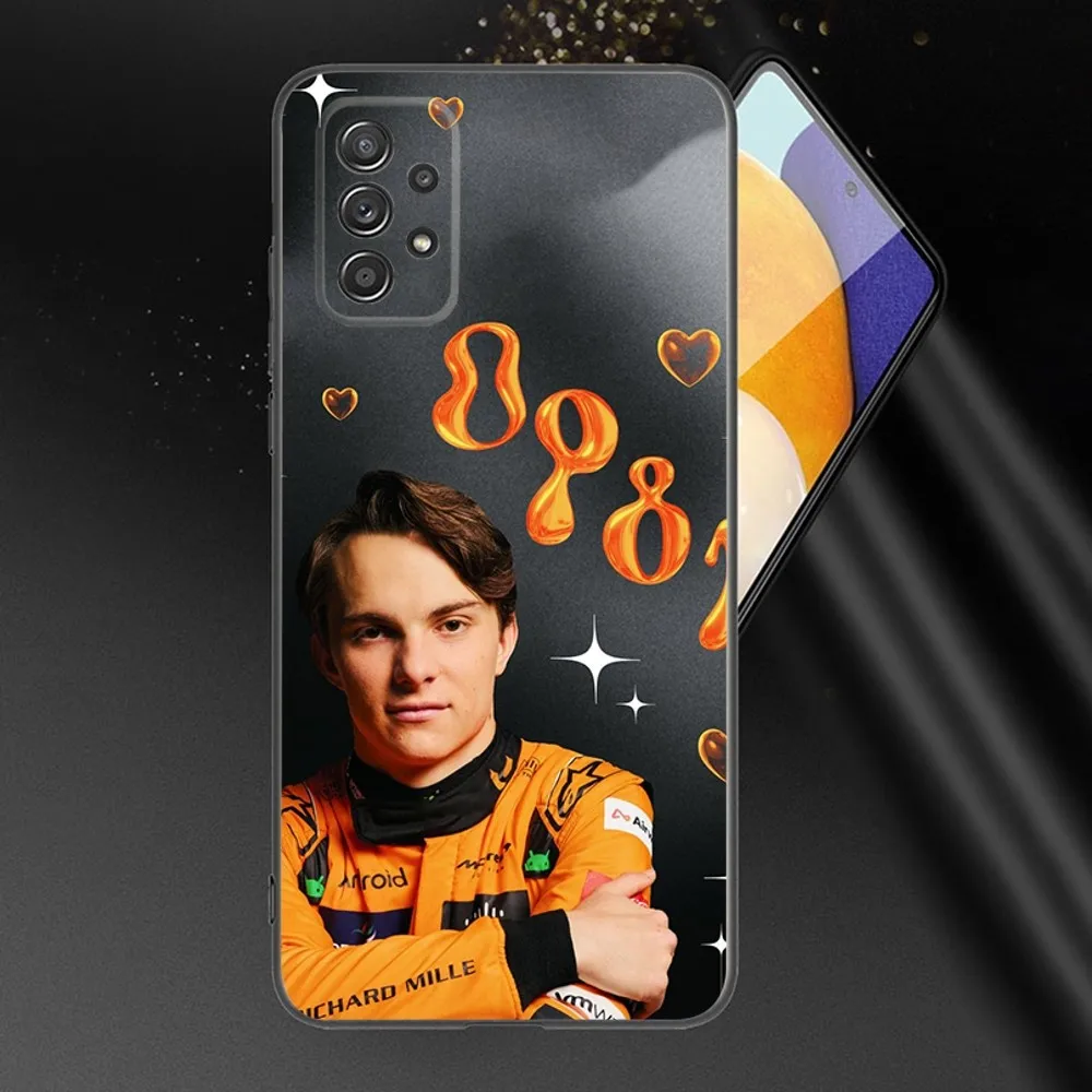 F1 Racing Driver 81 O-Oscar P-Piastri Phone Case For Samsung Galaxy A13,A21s,A22,A31,A32,A52,A53,71,80,91 Soft Black Phone Cover