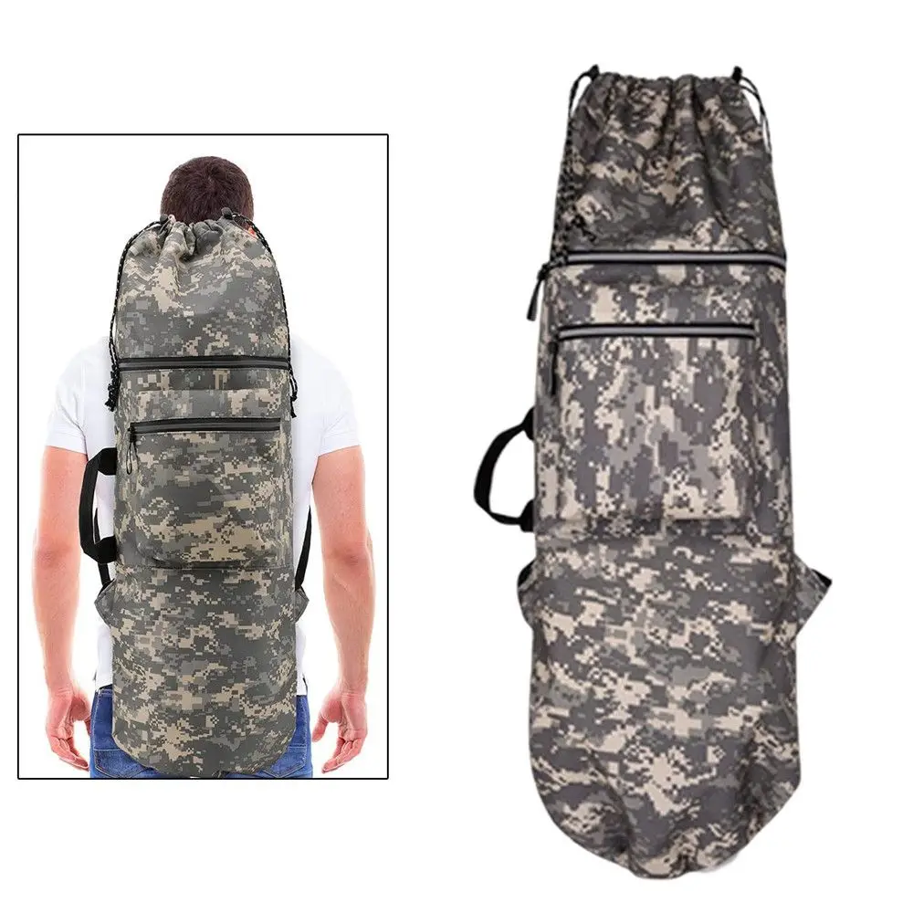 Sports Durable Waterproof Shoulder Bag Longboard Backpack Skiboard Handbag Skateboard Carry Bag