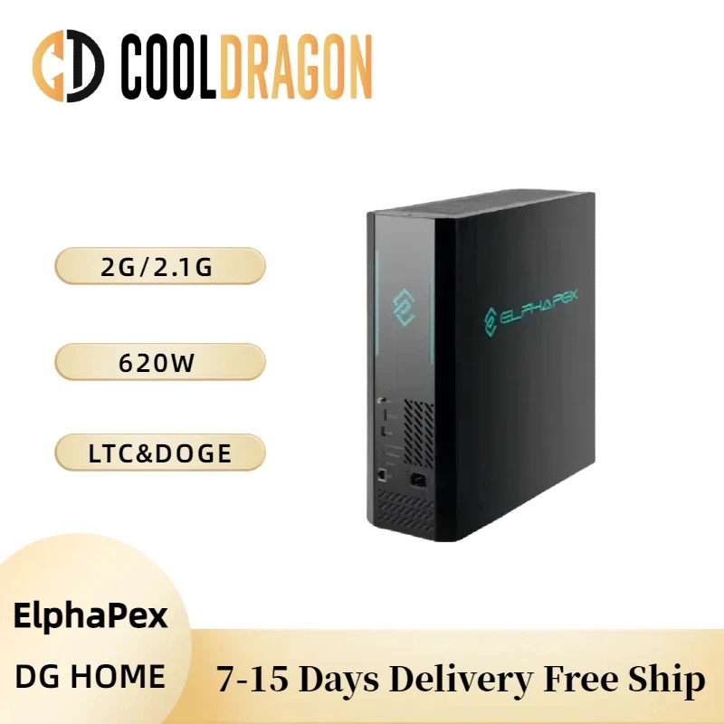 

Elphapex DG Home 1 Scrypt DOGE and LTC Miner(2000M 620W)