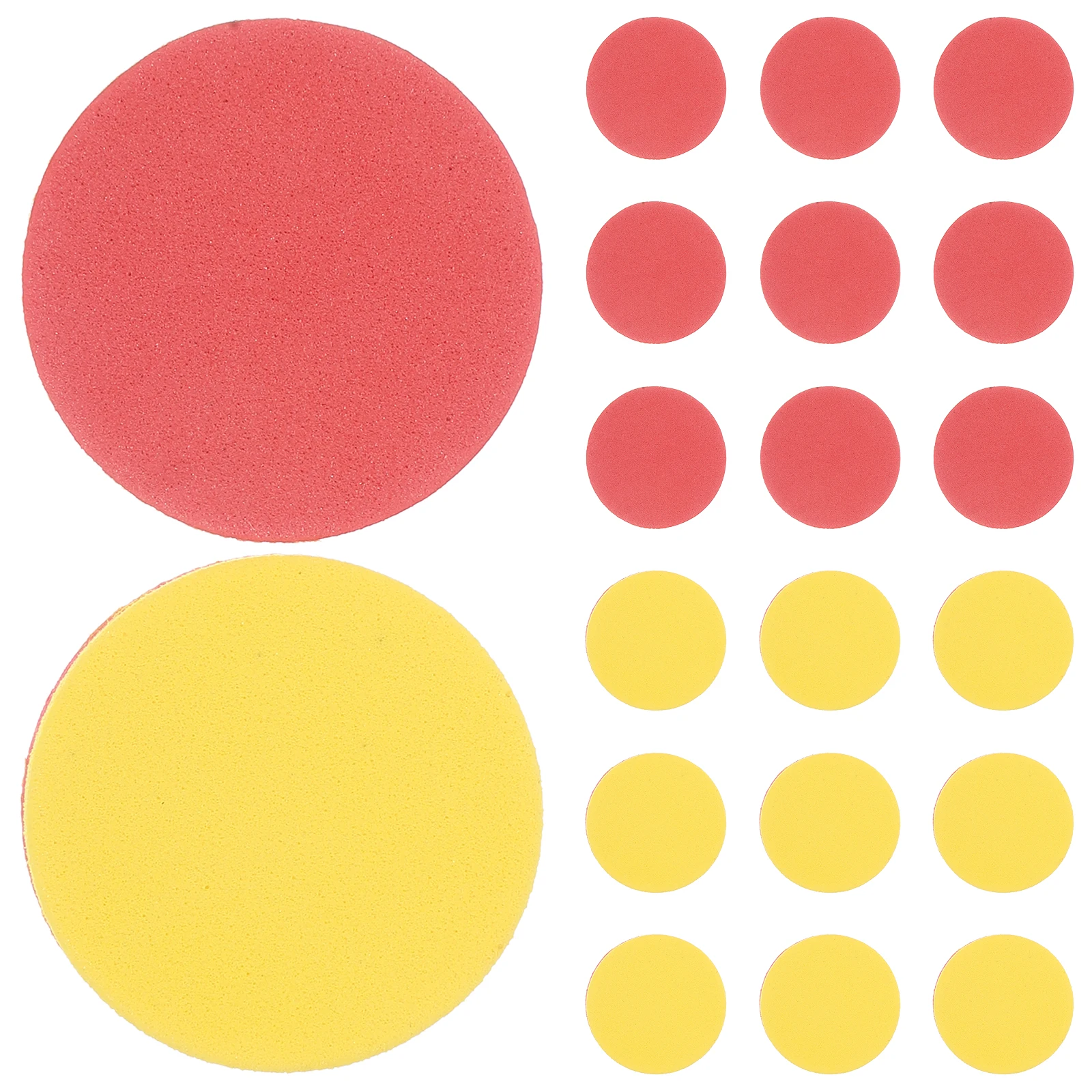 

100 Pcs Early Childhood Counting Discs Double Color EVA Math Counters Kids Educational Toys Montessori Aids Sorting Calculating