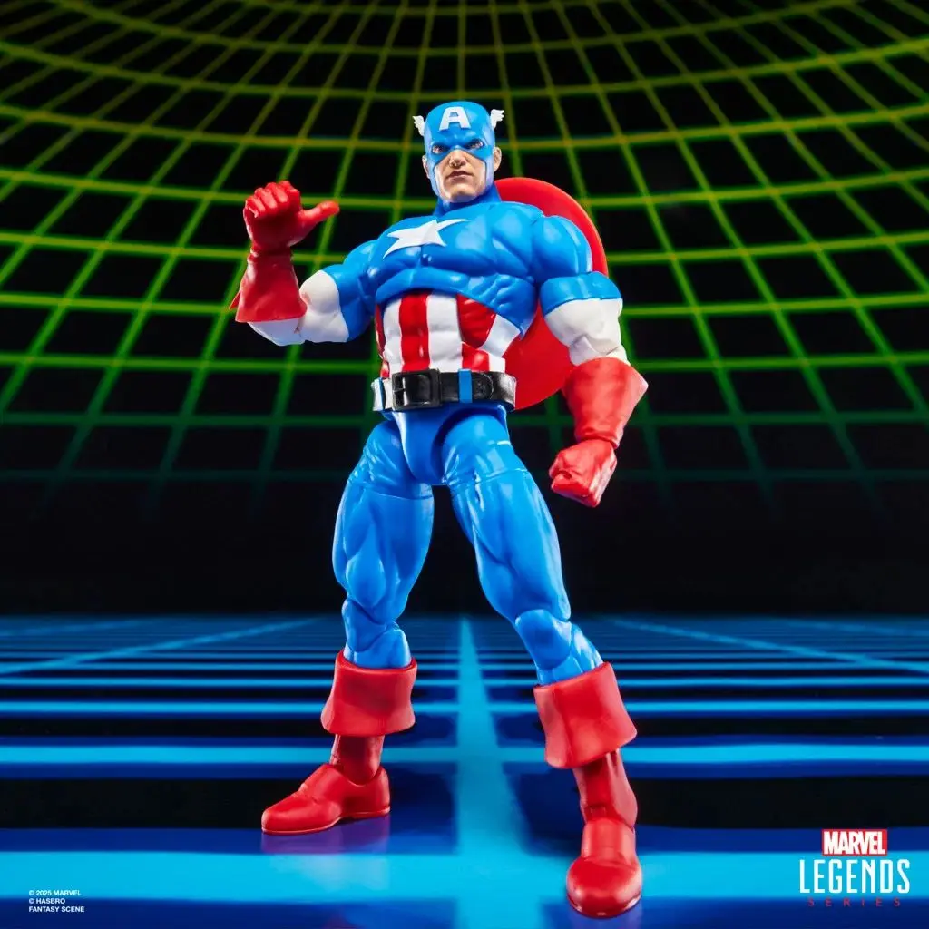 شخصية Marvel Legends Gamerverse MVC Captain America VS Venom 2pack Deluxe Exclusive مقاس 6 بوصات