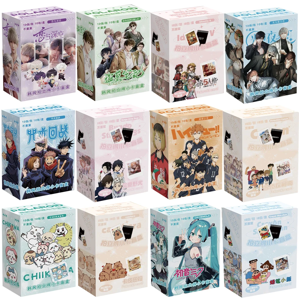 

Hatsune Miku Collection Cards Lively Lovely and Charming Popular Virtual Singer Anime Games Polaroid Series Cards Christmas Gift