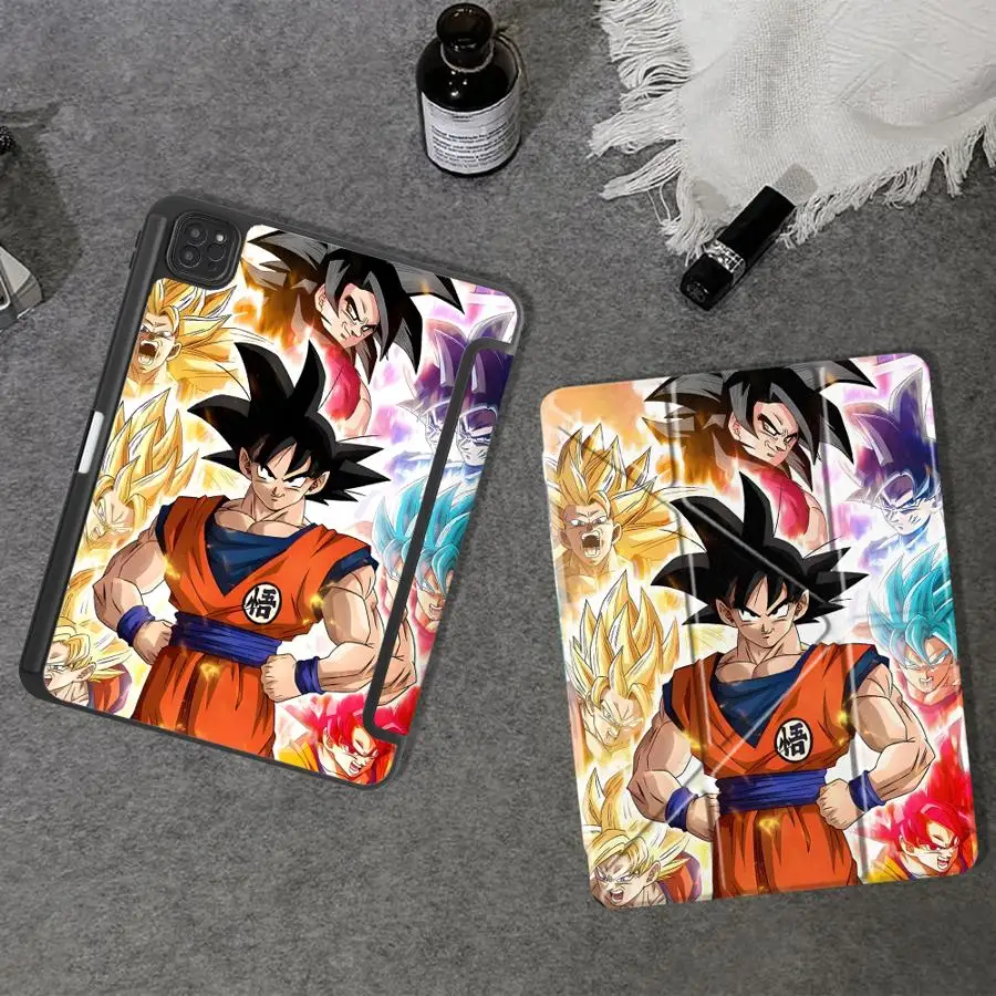 

Чехол для планшета с изображением Гоку из мультфильма Dragon Ball для iPad Mini 6 7 Pro 2025 Air 4 5 M3 M2 1 2 M4 11 дюймов Pro 11th 10th 9th 8th 7th 12.9 дюймов