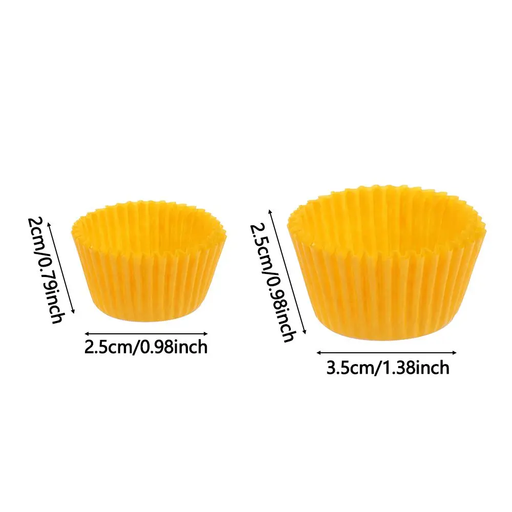 500/1000PCS Mini Colorful Cake Paper Cups Cupcake Chocolate Paper Liners Baking Muffin Box Cup Case Tray Decorating Tools