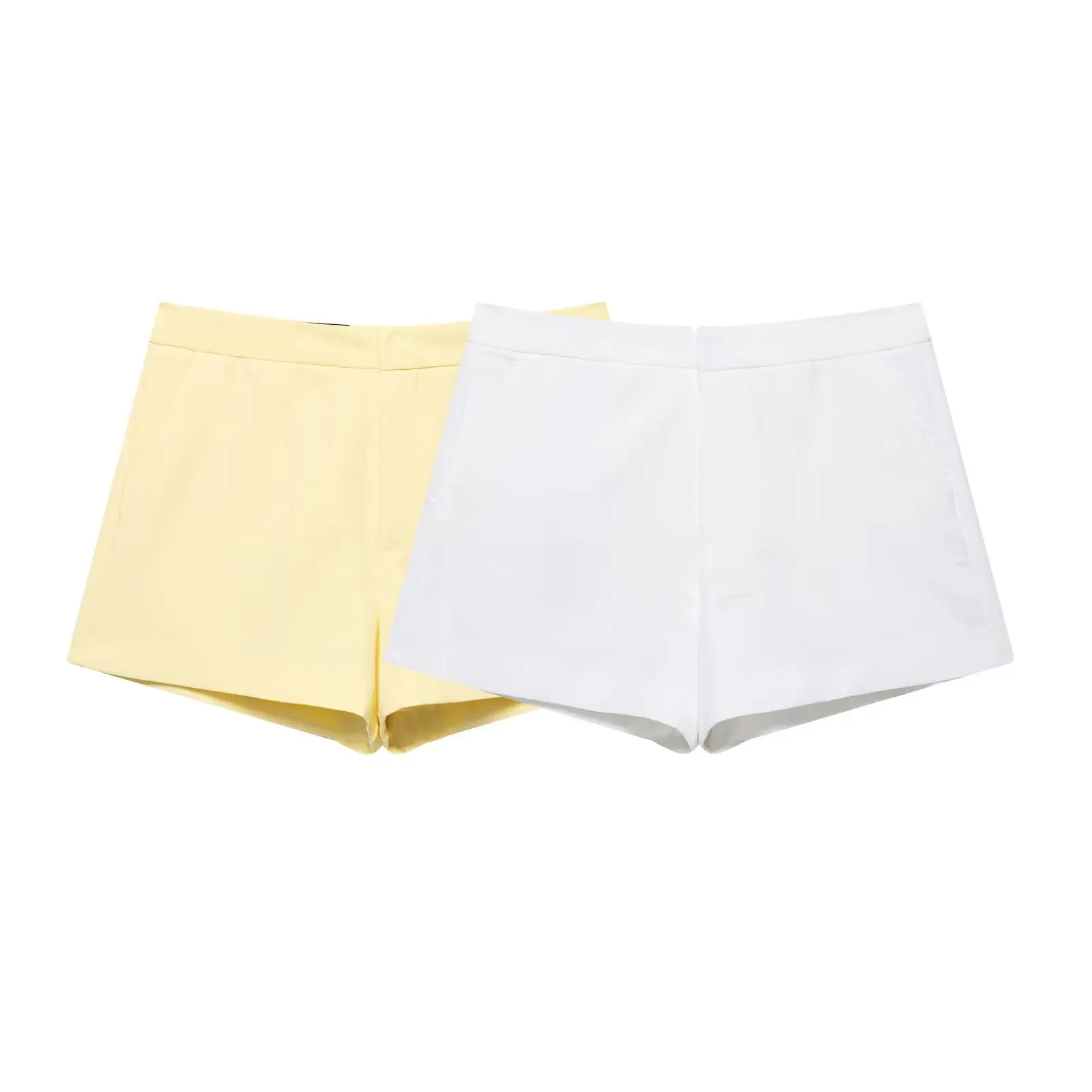 2025 nueva ropa de verano para mujer moda casual simple cómodo temperamento pantalones cortos de cintura alta pantalones casuales