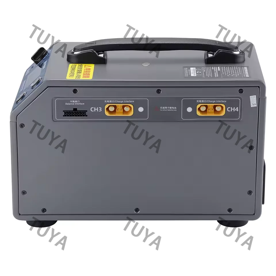 U6Q Lithium Battery Charger 3000W 60A Smart 12S-14S Balanced Charger for LiPo LiHv