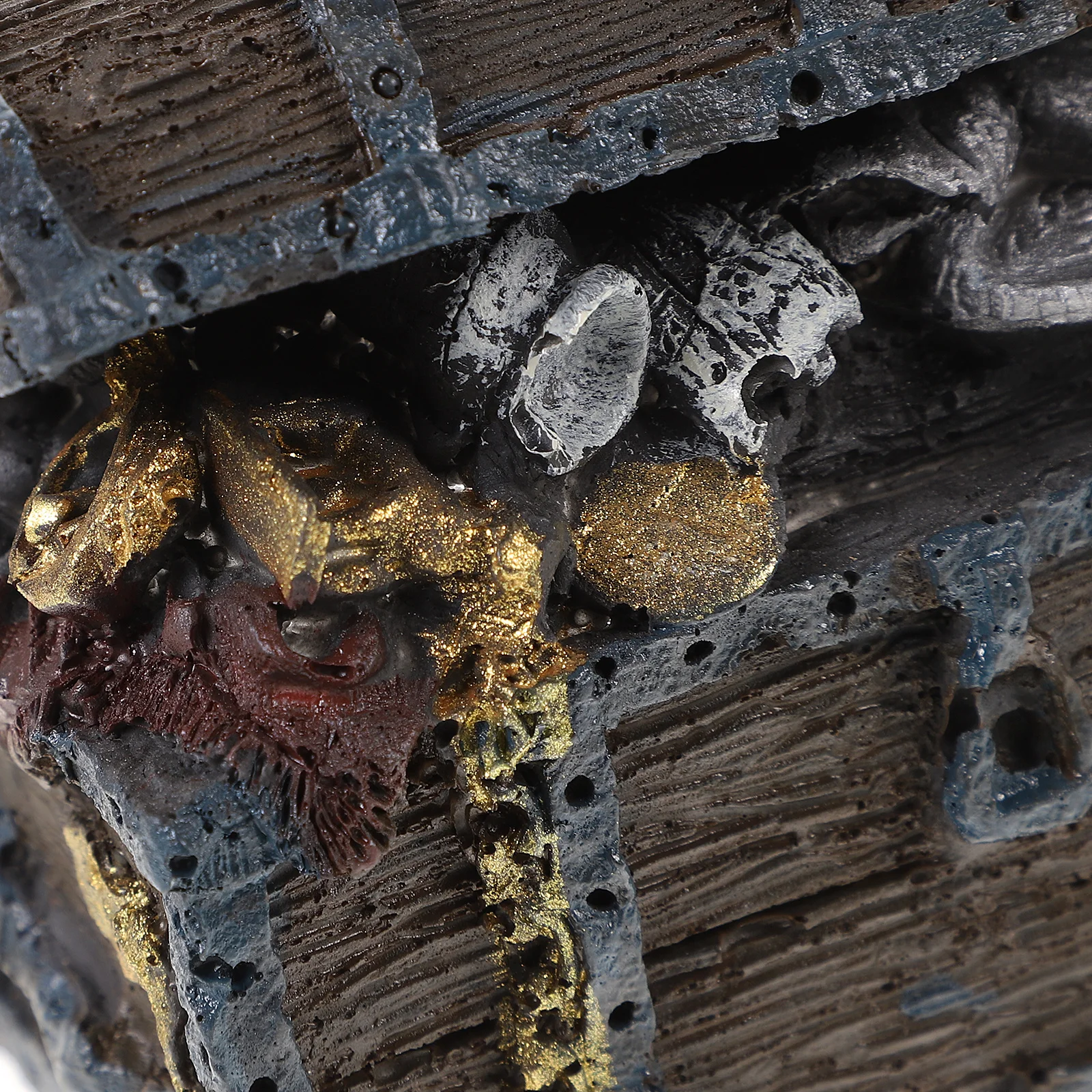 

Aquarium Decor Treasure Chest Fish Tank Diver Decoration Decorations Accessory for