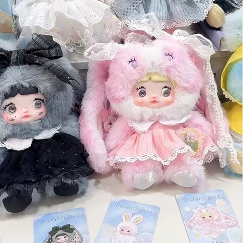 

В наличии подлинная серия Nommi прогноз погоды слепая коробка виниловая плюшевая кукла загадочная коробка кулон Kawaii модная игрушка праздничный подарок