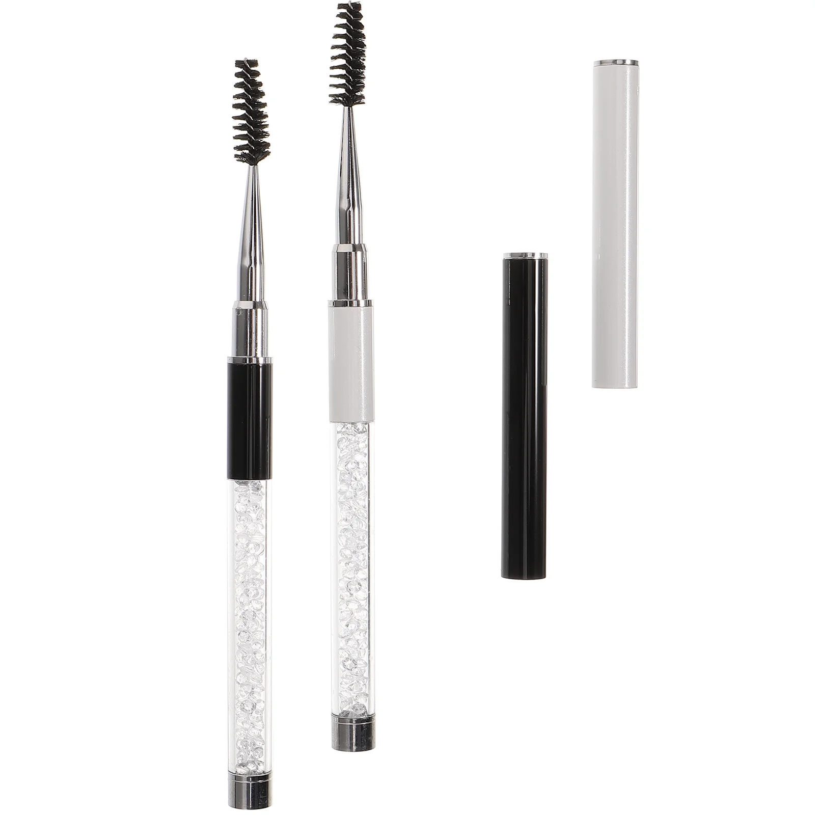 2 Stuks Wimper Voor Mascara Wands Wimpers Oogmake-up Gereedschap Mascara Wand Applicator Lash Kam Reizen Vriendelijk Duurzaam