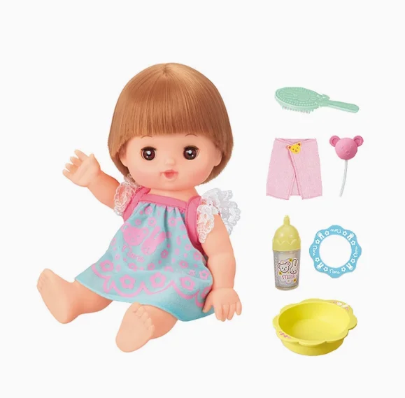 Doll Hair Color Changing Girl's Play House Bath Care Will Blink Children's Toy