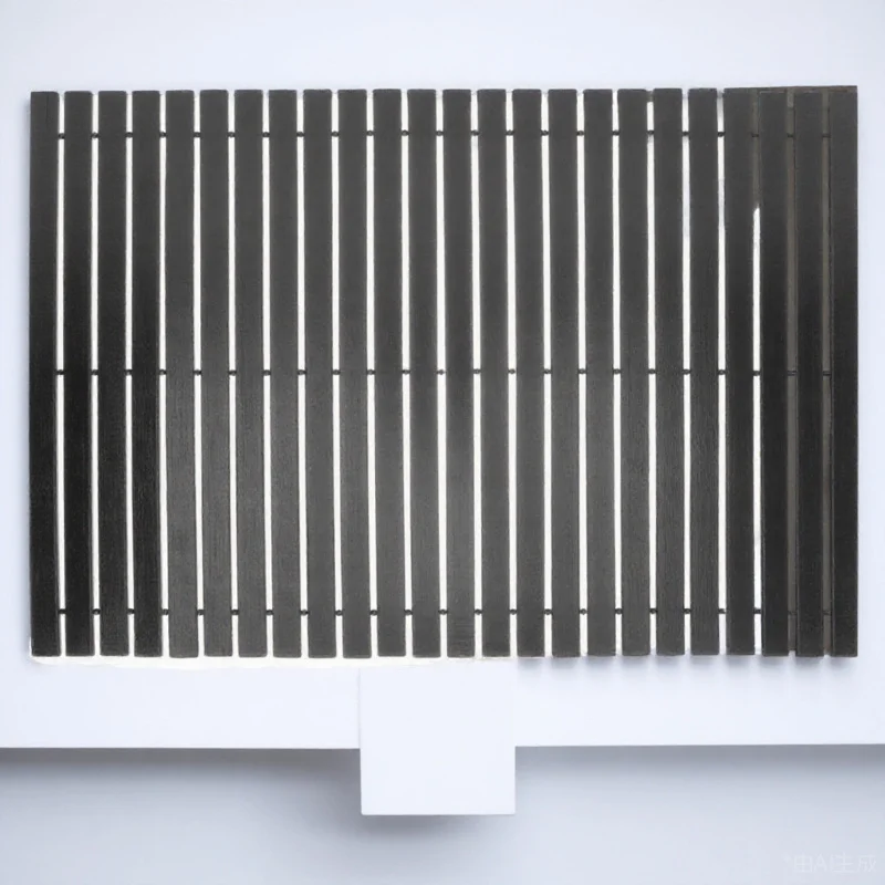 

Bamboo Bath Mat Non-Skid Bamboo Bathroom Shower Foot Carpet Anti-Slip Floor Mat No Assembly Long Life Shower Foot Carpet