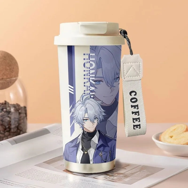 崩壊スターレイル ファイノン 変色タンブラー luckin coffee In Stock Game Luckin Coffee X Honkai: Star Rail Castorice Phainon