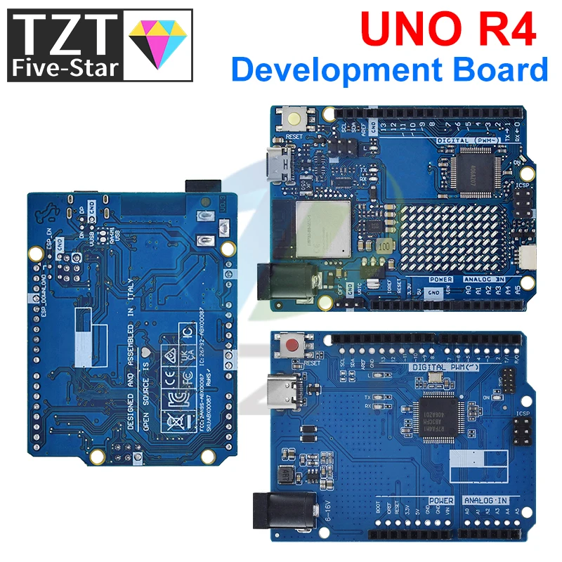 UNO R4 minima TYPE-C WIFI Development Board Module Improved Version Compatible Official Motherboard For Arduino