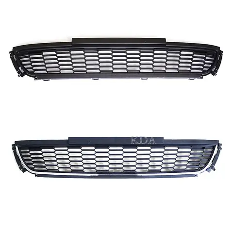 Auto Replacement Front Bumper Grille Racing Grill Cover For VW Polo Hatchback 2011 2012 2013 6RD853677