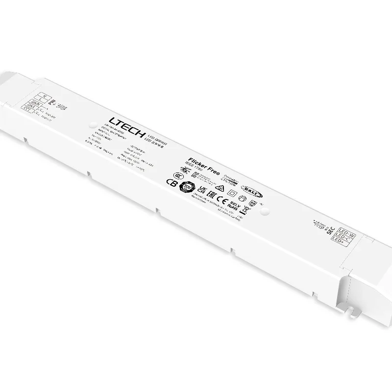 LM-150-24-G2D2 LED Driver DALI DT8 150W Flick Free Dimmable LED Driver for 12V 24V LED Strip Lights