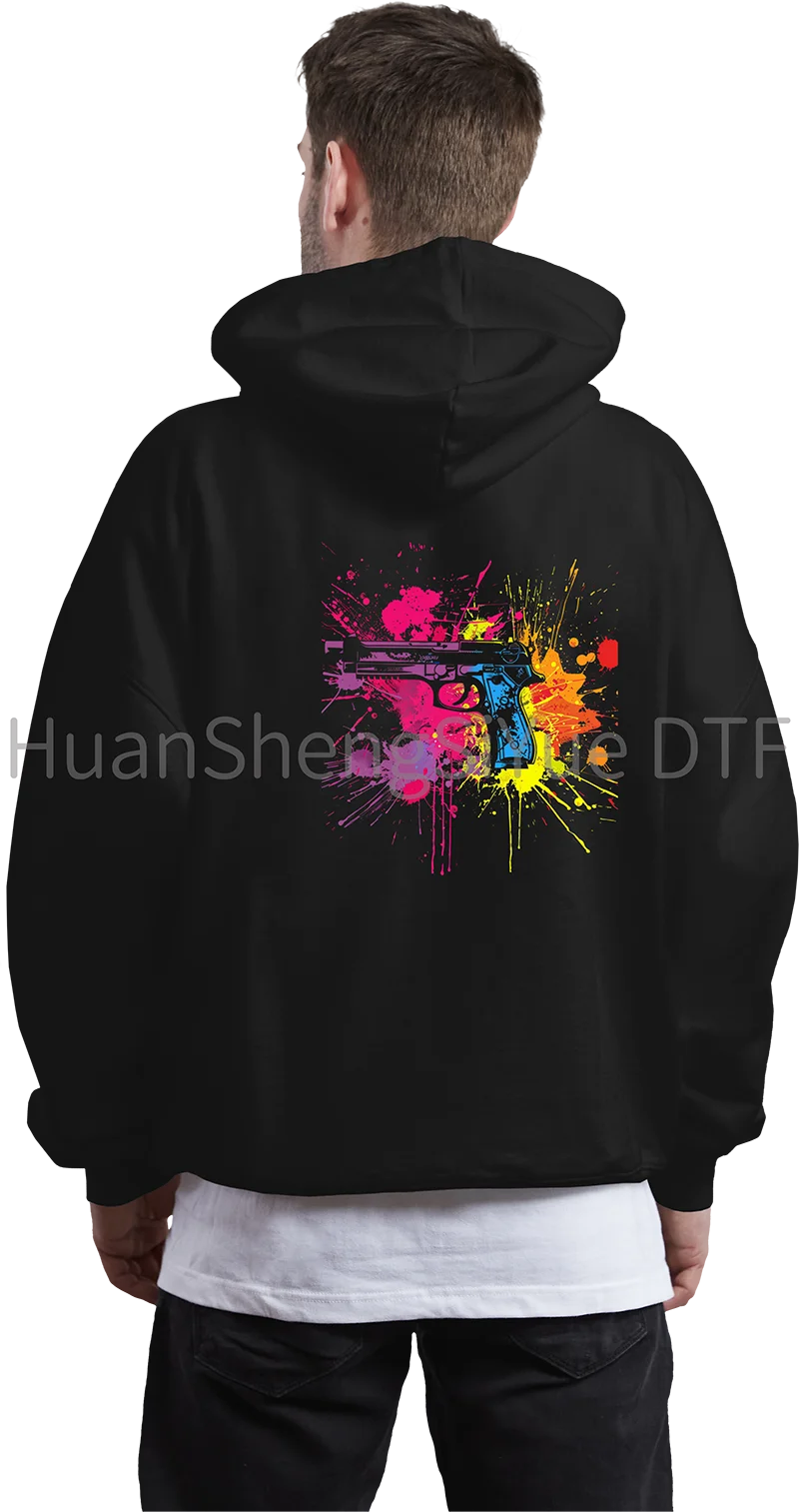 Paint Splash  ips Fashion Iron Patch Clothing T-shirt DIY hoodie Jacket sticker DTF Patch Is Waterproof view 4