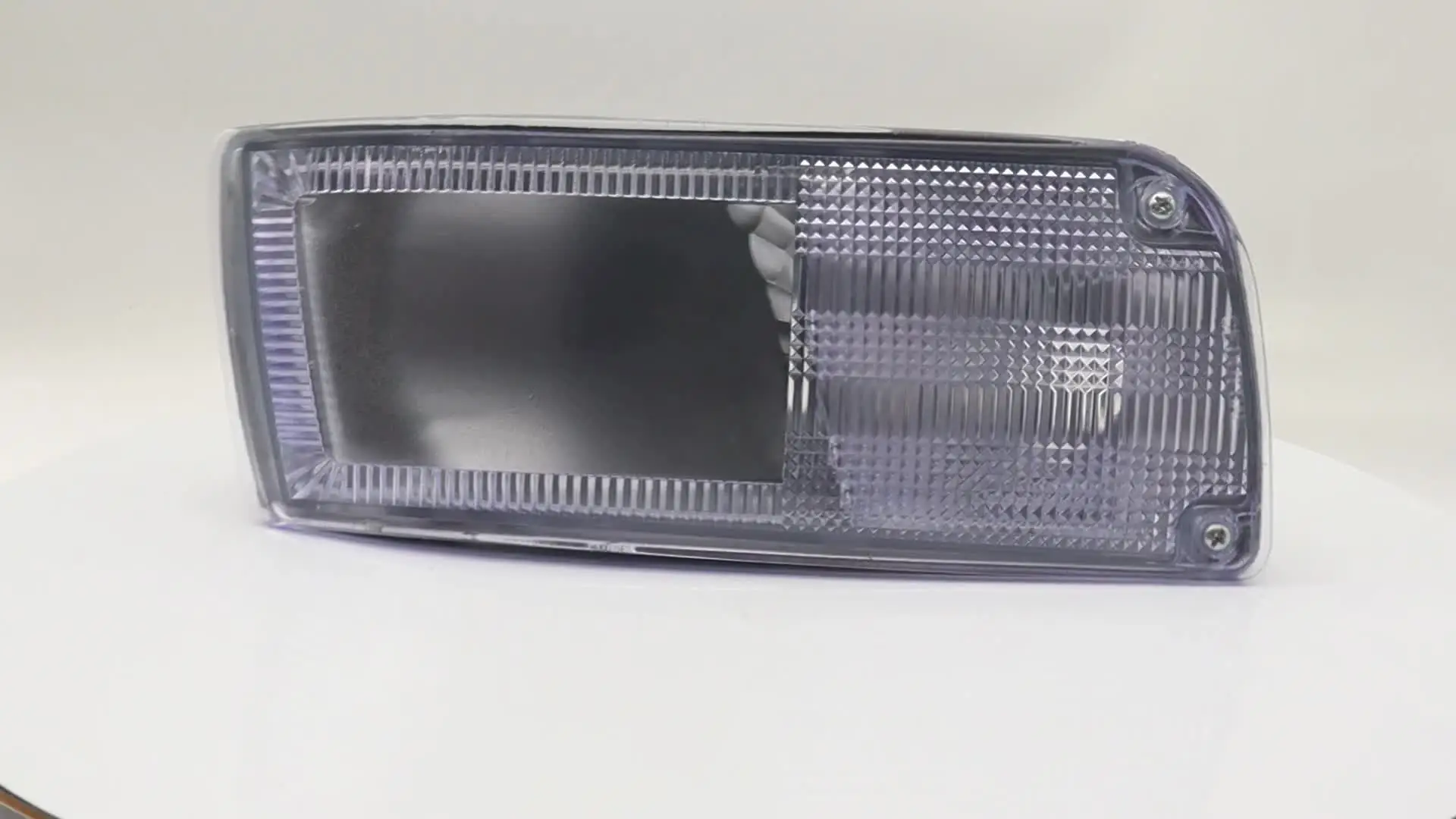 2PCS Smoked / Clear Lens Car Front Bumper Side Marker Turn Signal