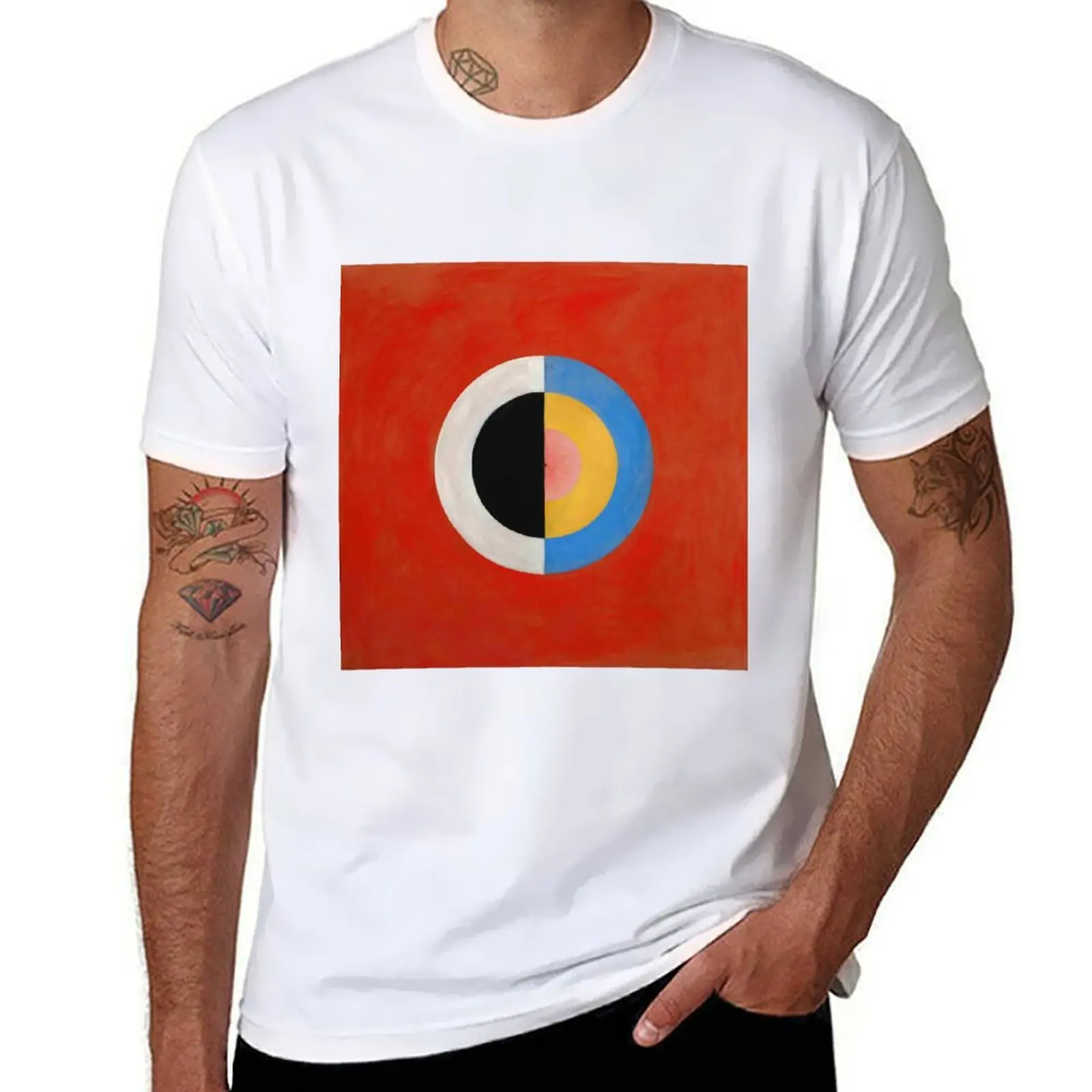 

Group cotton shirt funny IX-SUW shirts No. Swan, Hilma t The af T-Shirt Klint t man 17, man