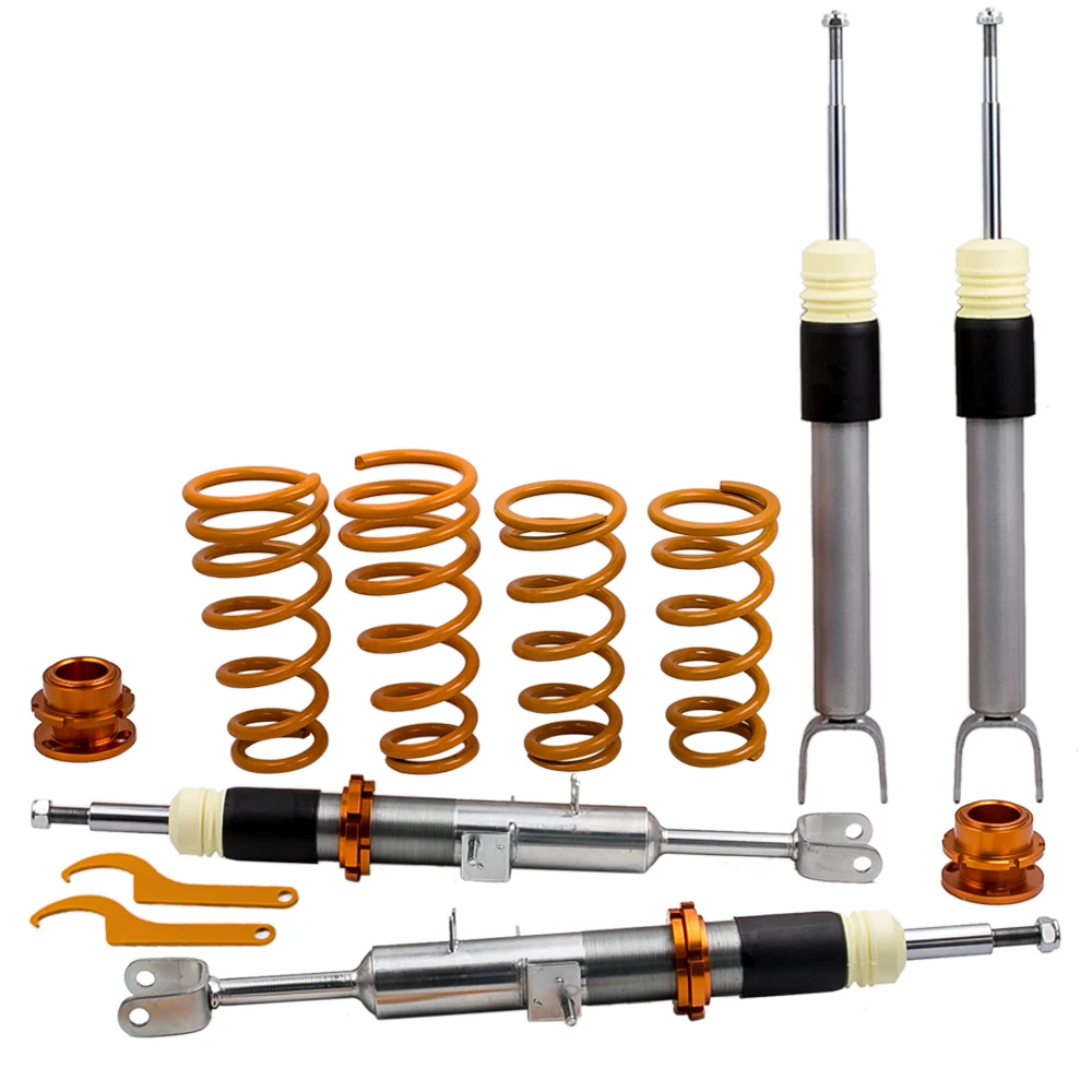 Coilovers Shocks Absorbers Spring Set For Nissan Fairlady 350Z Z33 2002-2006 Coilover Suspension Spring Shock Lowering Kit