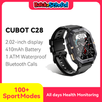 CUBOT C28 Waterproof Smart Watch Men 2.02 Inch Fitness Tracker Sport Wrist Smartwatch For Android IOS Bluetooth Call
