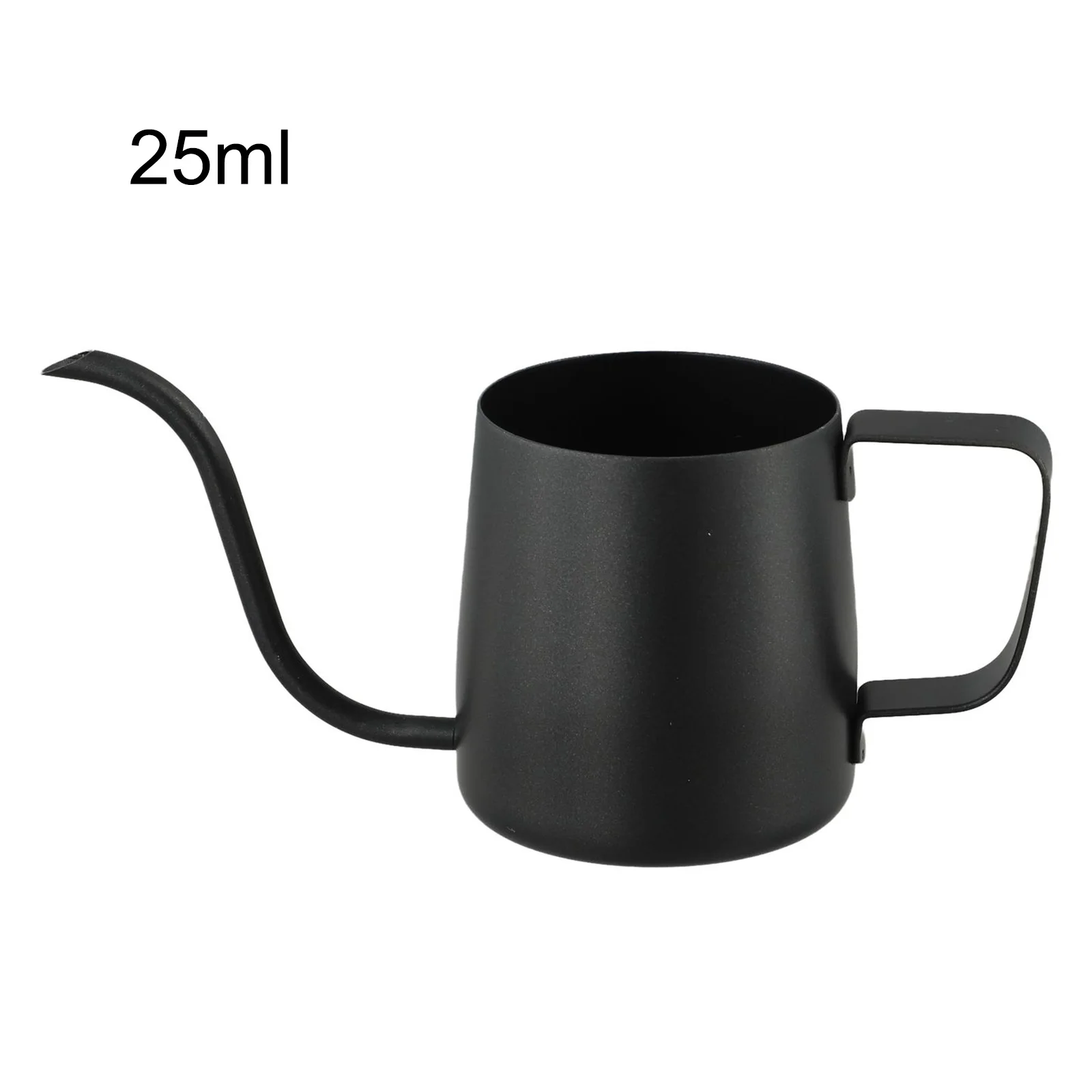 Cafetière en acier inoxydable, bec long et étroit, verser sur le col de cygne, goutte à goutte à la main, bouilloire à café, pots d'intérieur, plante de patio, 250 ml, 350ml