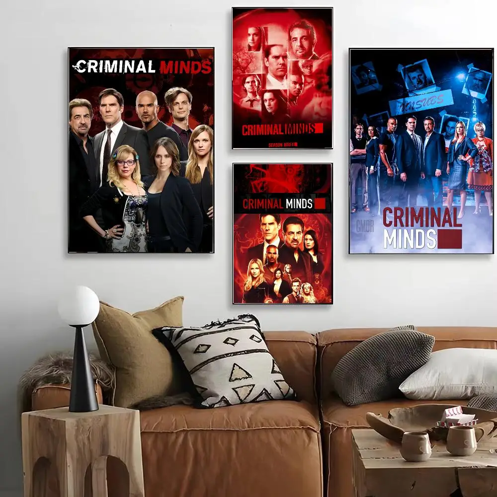 TV Series Criminal Minds TV Series Poster HD Decorative Wall Art for Living Room Bedroom Café Stylish Home Décor Gift