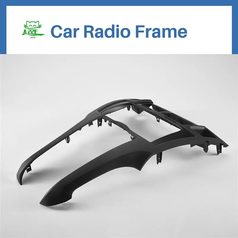 

A22E-Car Radio Fascia Trim Kit, 2 Din Dash Panel DVD Frame Install Kit For Toyota Yaris Vitz Platz 2005 2006 2007 2008-2011