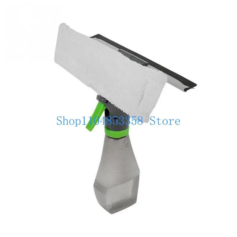 652F Window Cleaner Bottle Wiper Squeegee Microfibre Cloth Pad Glass Brush Super fiber Cleaning Cloth Scraper
