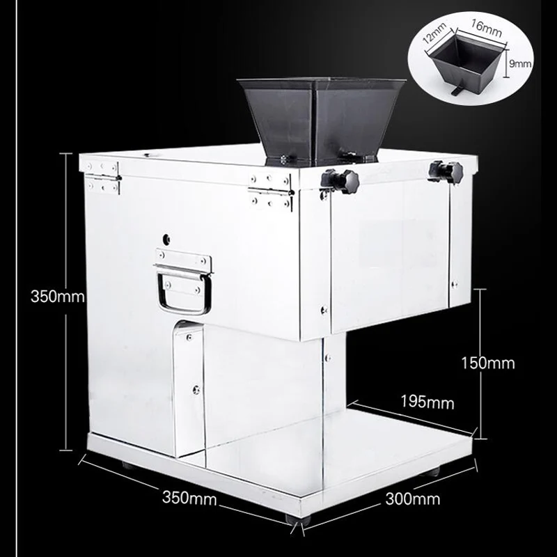 Машина для резки мяса и овощей из нержавеющей стали, измельчитель, электрическая нарезка для еды, коммерческий многофункциональный нож для измельчения 220 В