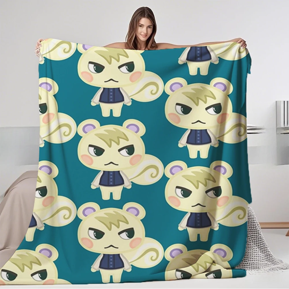 

Flannel Soft Multi-use Blanket Marshal Bohemian Quilted Bed Runner Double-sided Throw Wrinkle-resistant Lightweight Blankets