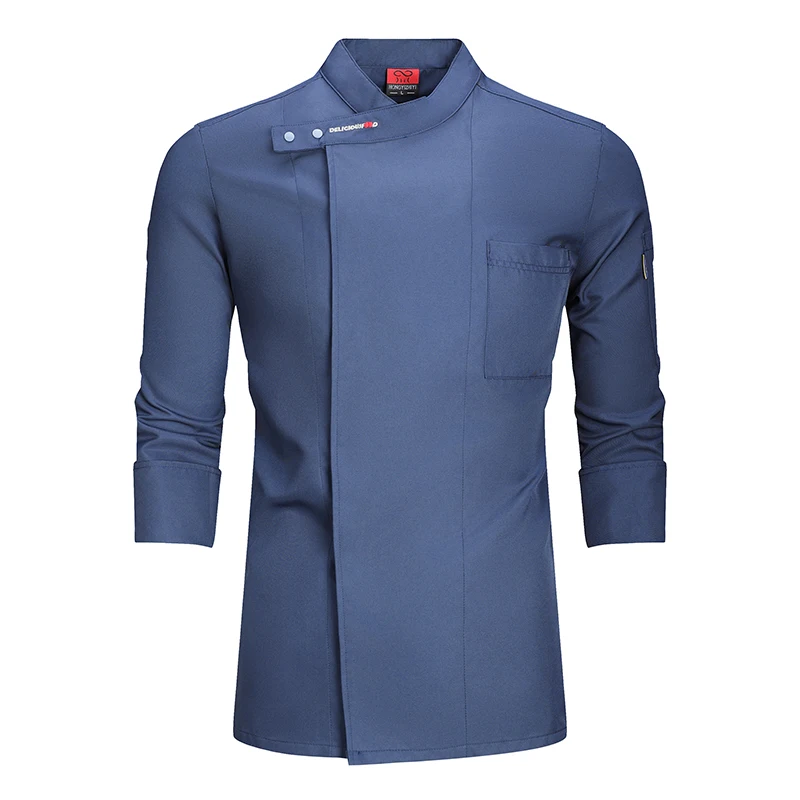 Restaurant Uniform Gebak Chef Werkkleding Koksjas Food Service Koken Kostuum Tops Keuken Shirt Hotel Ober Overalls