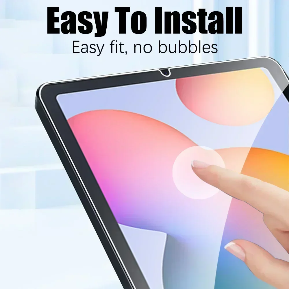 Protector de pantalla HD a prueba de arañazos, vidrio templado para Samsung Galaxy Tab S6 Lite 10,4, 2024, 2020, 2022, película protectora de pantalla, 2 uds.