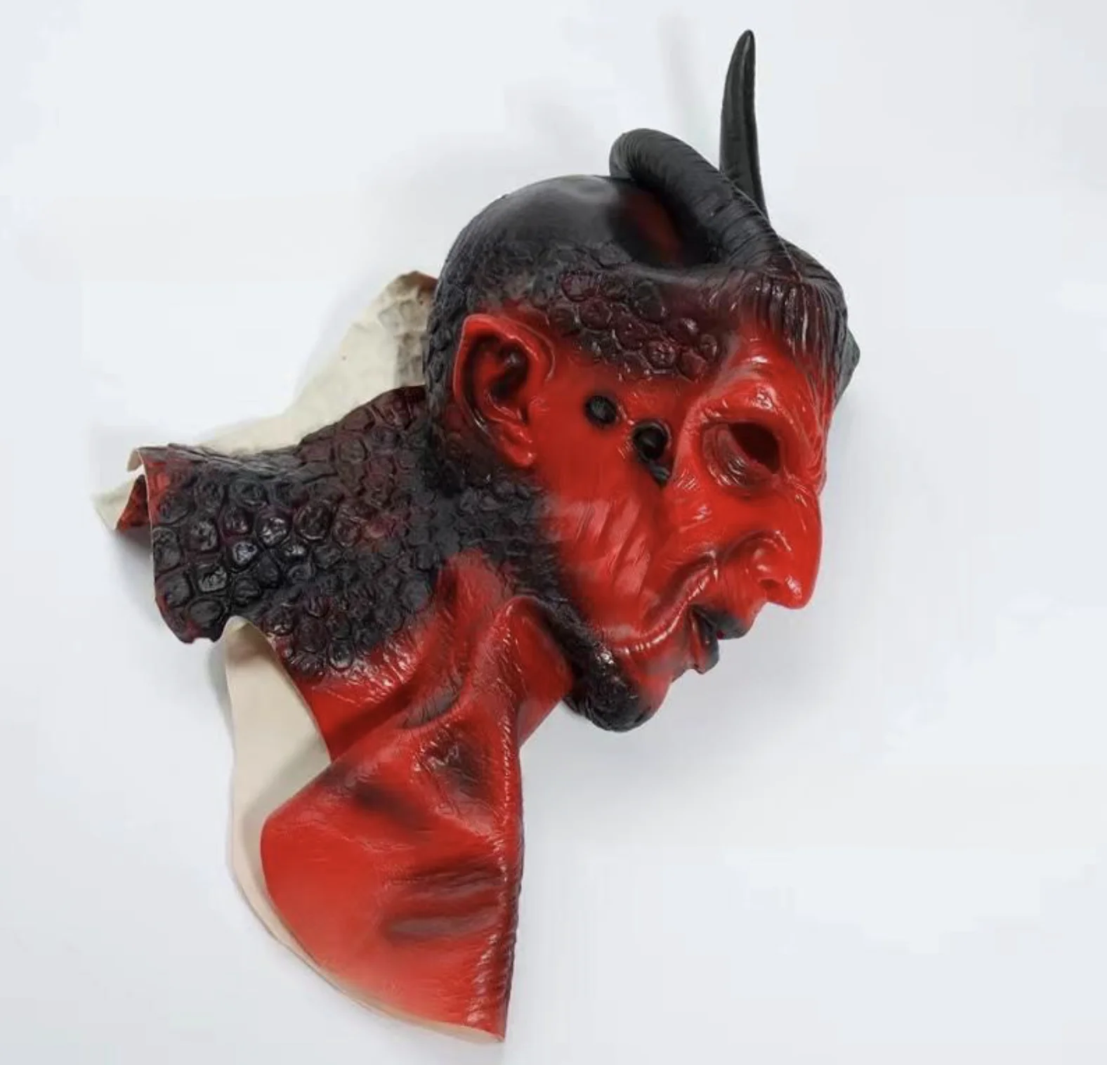 New Type Halloween Devil Clown Vampire Mask Red Goblins Mask Halloween Horror Mask Creepy Costume Party Cosplay Props