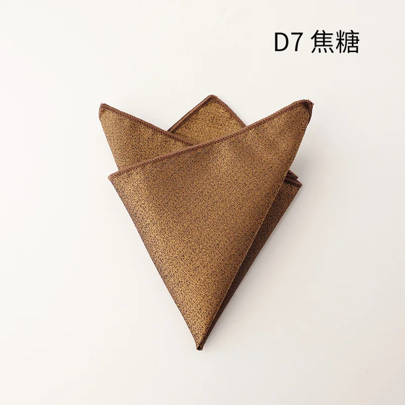 Solid White Pocket Square Handkerchief for Men