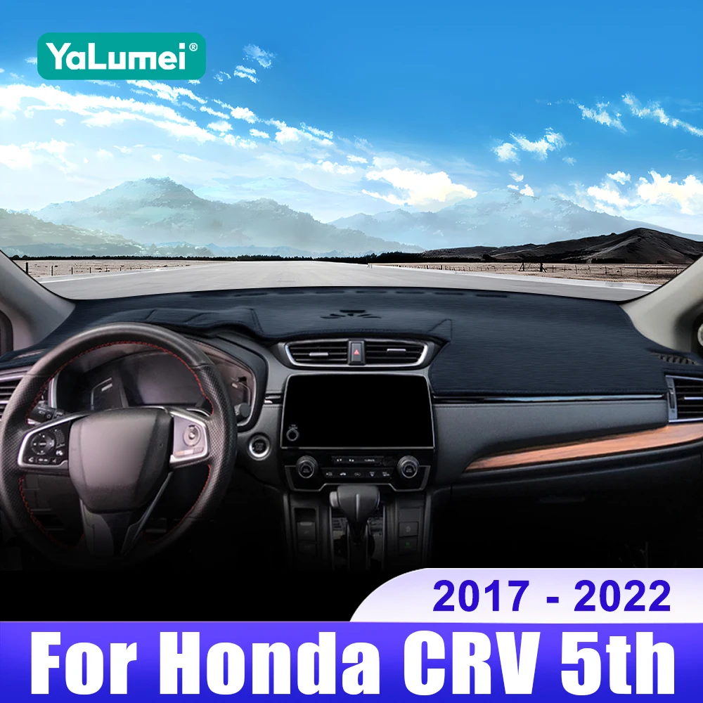 

For Honda CR-V CRV 5th 2017 2018 2019 2020 2021 2022 Car Dashboard Sun Shade Cover Mat Instrument Desk Non-slip Pad Accessories