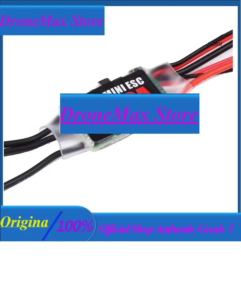 DroMaOMG RAPIDO 20A Бесколлекторный ESC 5V1A для аксессуаров радиоуправляемых мини-машин масштаба 1/18, 1/24, 1/28.