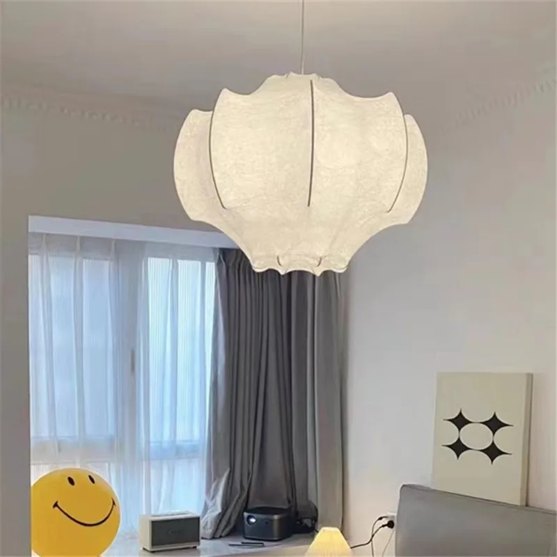 Viscontea Pendant light Italian Designer Silk Lamp Creative Living Room bedroom decorations kitchen dining room lighting