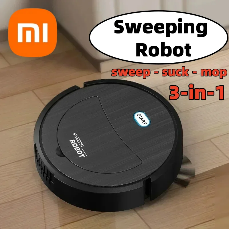 Xiaomi Smart Kehrroboter Home Wiederaufladbarer Kehrroboter 3-in-1 Kehrsauger Wischen Integrierter Staubsauger Mopp