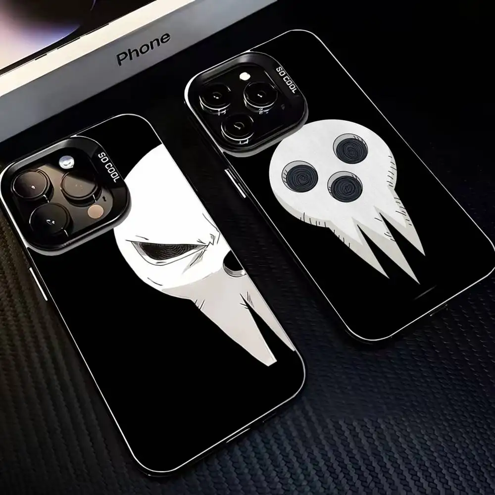 

Anime D-Death the K-Kid Phone Case For iPhone 16,15,14,13,12,11,Mini,Pro,MAX Black Matte Shockproof Cover