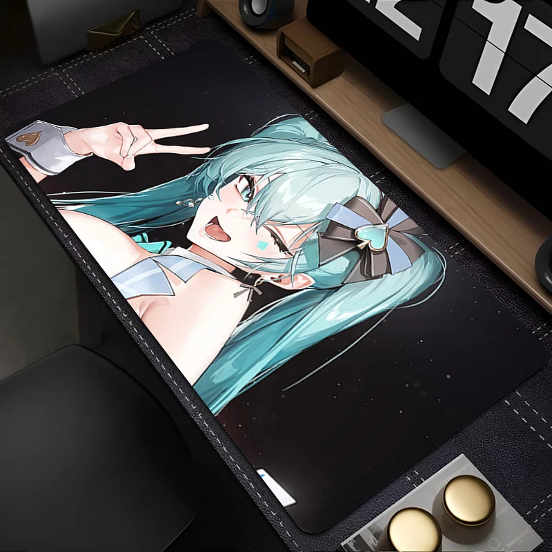 Schwarzes Survival Eternal Return Mousepad PC-Zubehör Gaming-Mauspad Rutschfestes Tastaturpad Große Schreibtischunterlage Gummi erweitertes Pad