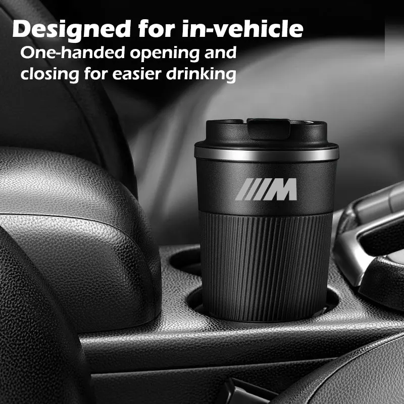 For BMW M2 M3 M4 M5 M power Car Coffee Mug F10 F20 F30 E36 E46 E60 E87 E90 E92 X1 X2 X3 X5 X7 510ml Stainless Steel Vacuum Flask